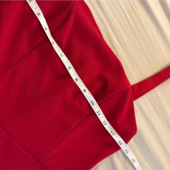 crystal sky jumpsuit shorts red size S - Picture 5 of 6